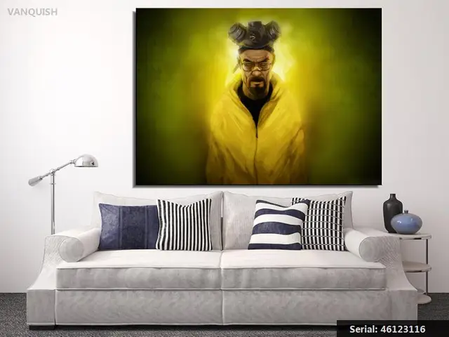 vanquish tv poster the breaking bad warning 24x36 poster wall art