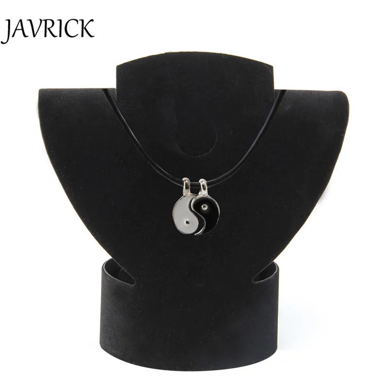 

JAVRICK Black Mannequin Velvet Bracklet Necklace Pendant Chain Jewelry Display Stand Holder Decorate Bracelet Jewelry Organizer