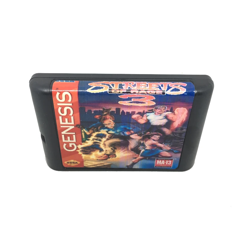 

Streets Of Rage 3 16 bit Game Cartridge SEGA MD Game Card For Sega Mega Drive For Genesis