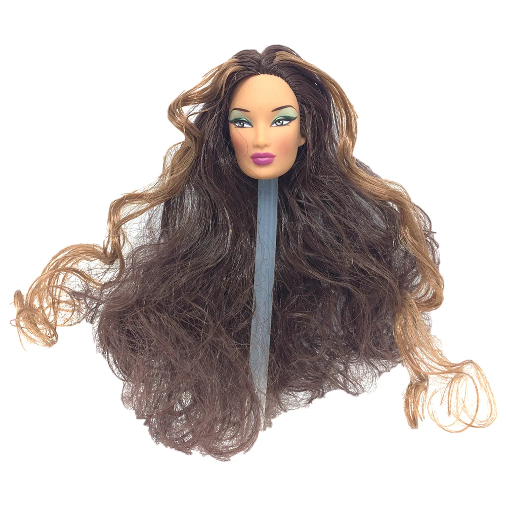 

NK One Pcs FR Doll Head For FR Dolls 2002 Limited Edition Collection Brown Hair Best DIY Gift For Girls' Doll Accessories 004A