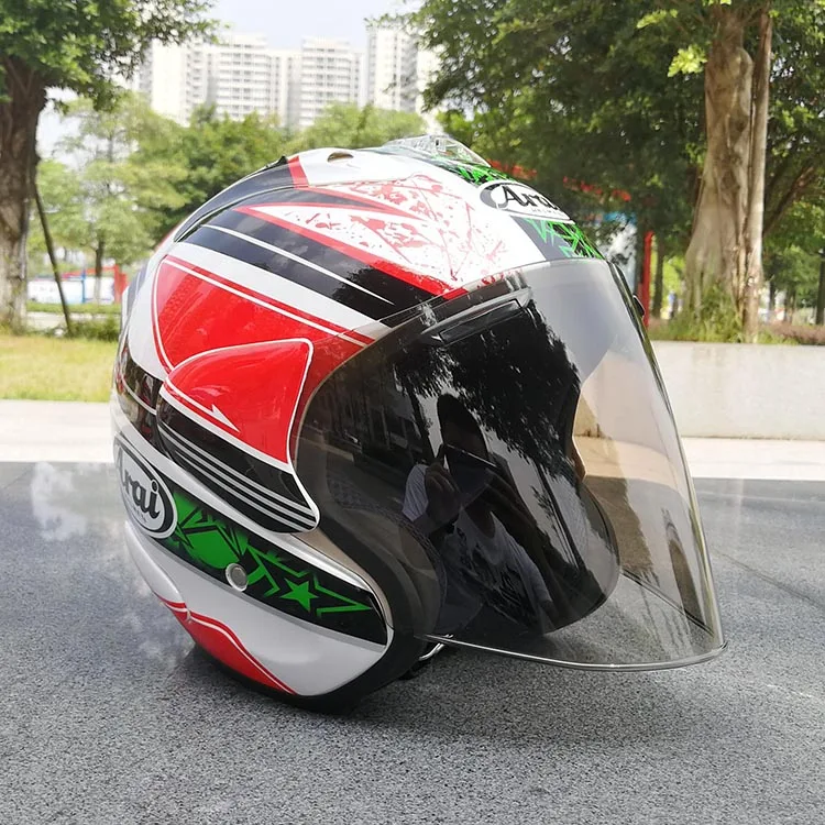 Топ горячий шлем Arai мотоциклетный шлем половина шлем с открытым лицом шлем-каска для мотокросса Размер: S M L XL XXL, Capacete