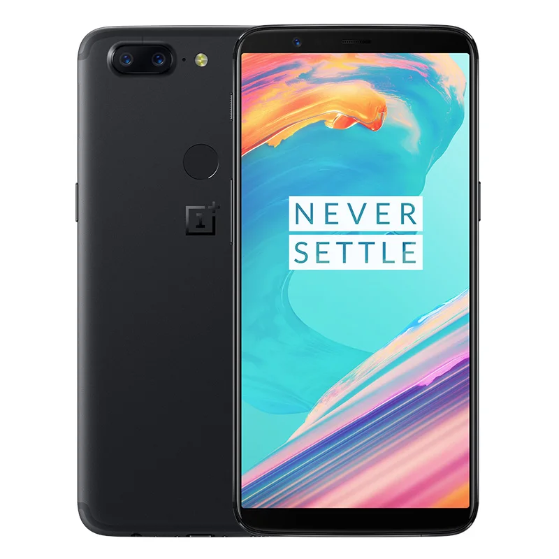 Сотовый телефон OnePlus 5 T, 6,01 дюймов, 8 ГБ ОЗУ, 128 Гб ПЗУ, Восьмиядерный процессор Snapdragon 835, Android 7,1, двойная задняя камера, NFC Смартфон