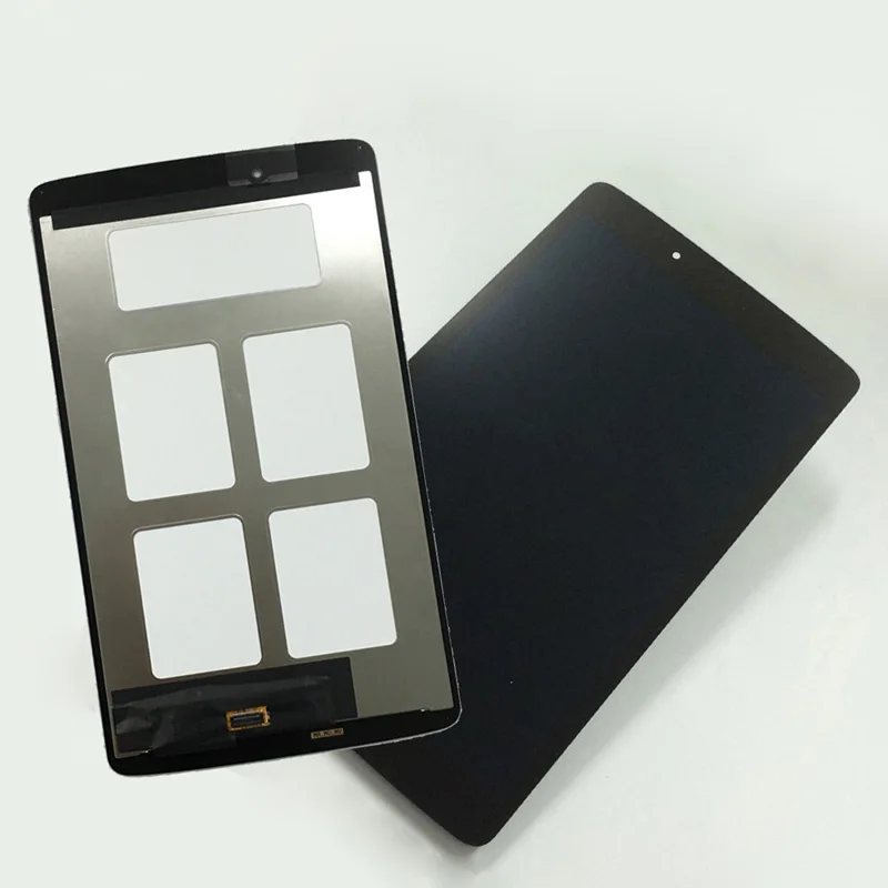 Черный для LG G Pad 8,0 V490 полный сенсорный экран дигитайзер сенсор стекло объектив+ ЖК-дисплей экран панель монитор в сборе с рамкой