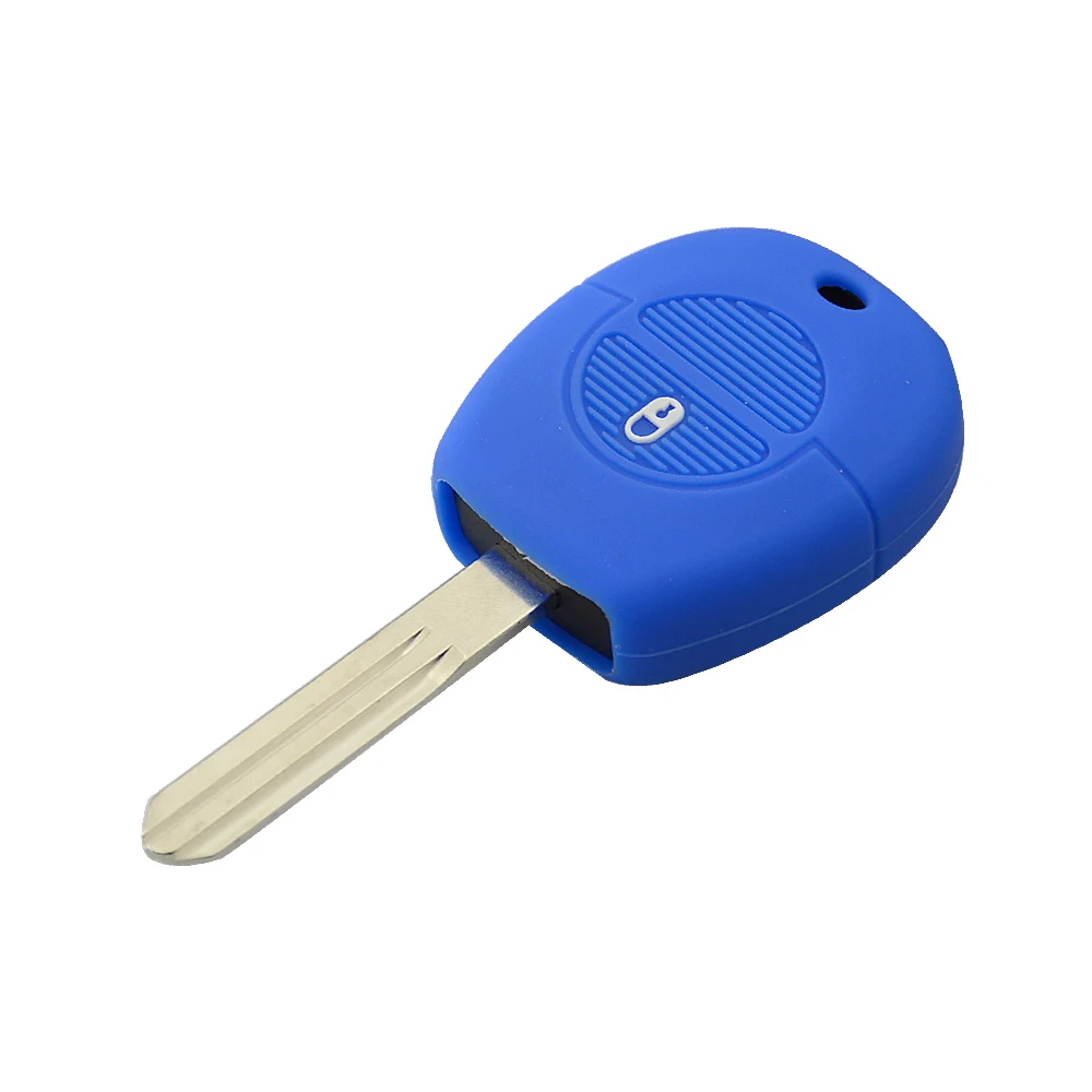 1 buttons silicone car key cover for Nissan 4