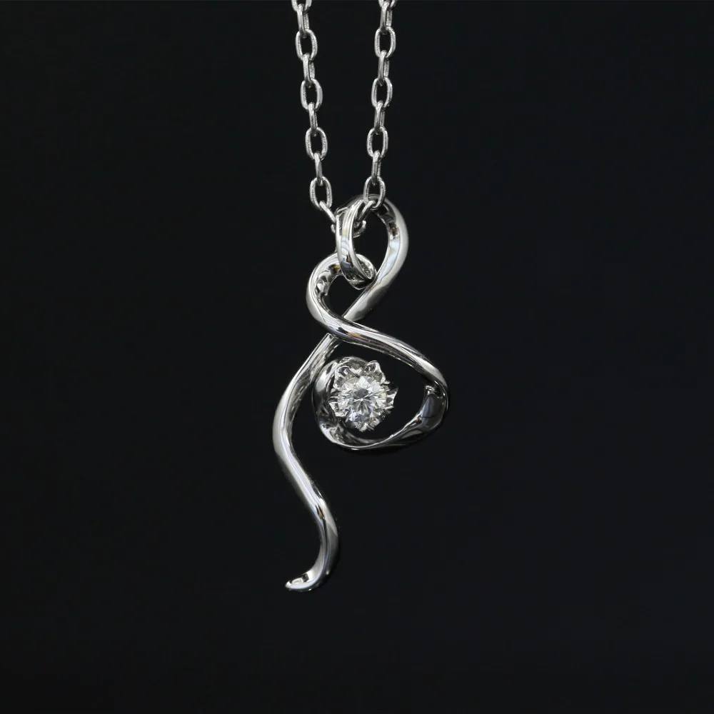 

LASAMERO Halo 0.105CT 18k Gold Round Cut Square Center Pave Set Natural Diamond Pendant Necklace Chain Women Fine Jewelry