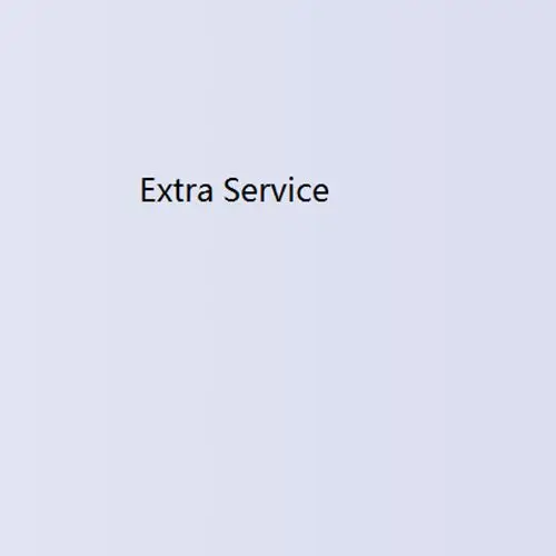 

fee for Extra service