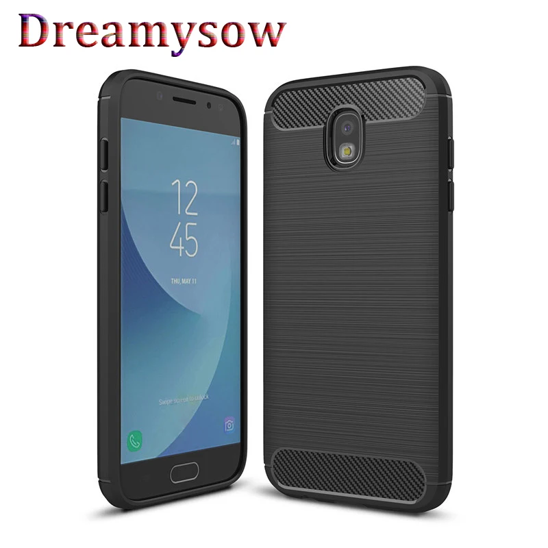 

For Samsung Galaxy J3 J5 J7 2017 J330 J530 J730 EU case Carbon Fiber TPU case for J2 J3 J5 J7 Prime back cover for C5 C7 C9 Pro