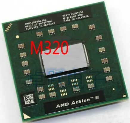 original AMD Athlon II Dual Core Mobile M320 AMM320DBO22GQ notebook CPU ...