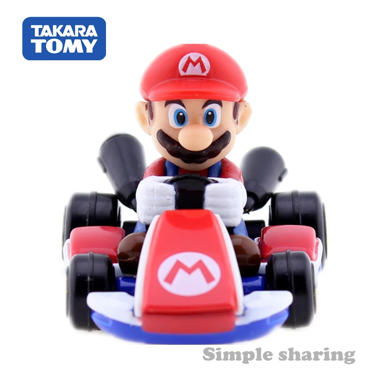 TAKARA TOMY мечта TOMICA № 164 MARIOKART 8 Марио модель родстера комплект литья под давлением, миниатюрная Автомобильная игрушечная пресс-Горячая Аниме Рисунок Детские игрушки