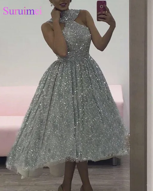 Inexpensive Formal Dresses Tea Length