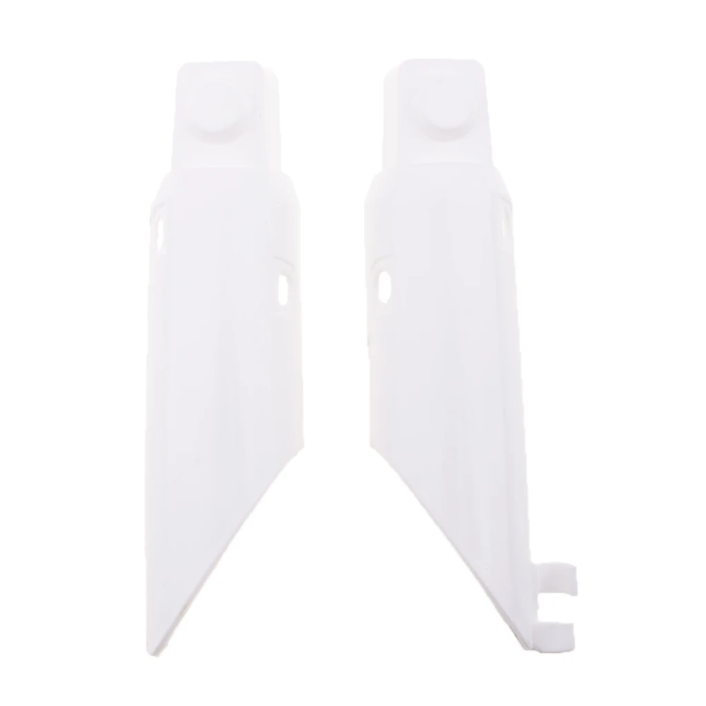White Motorcycle Fork Guard Forks Cover Set for Honda CRF50 CRF 50 Plastic