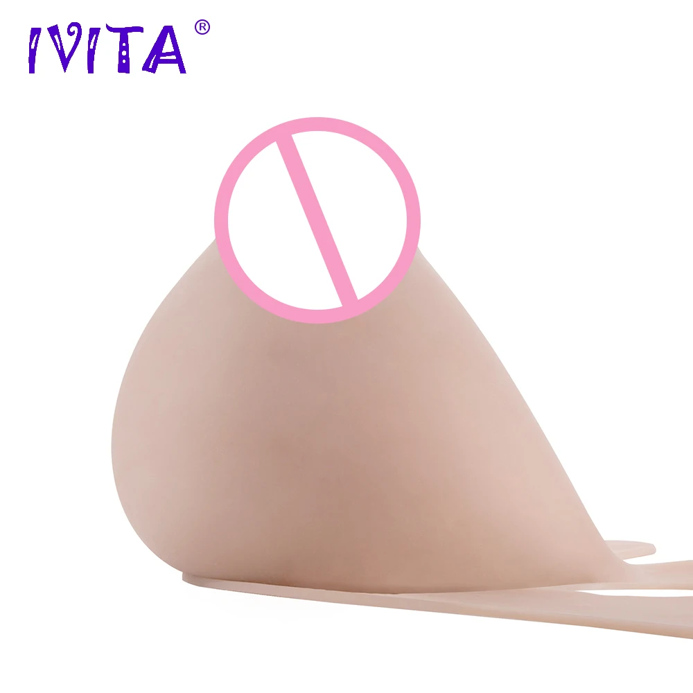Реалистичная силиконовая грудь IVITA 16 кг поддельные груди для перекрестных щитов