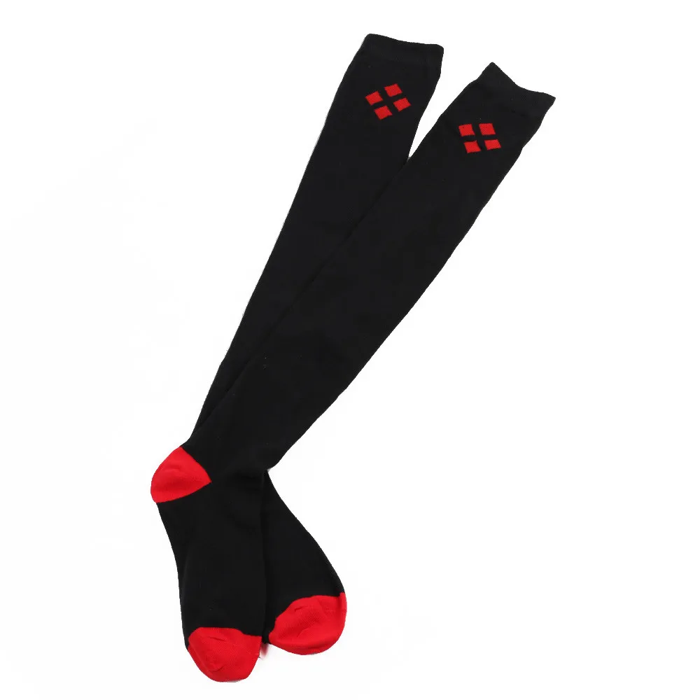 Сексуальные женские носки со звездным небом, цифровые, красные, черные, модные, алмазные, цветные, подходящие, супер мягкие, унисекс, длинные носки, новинка