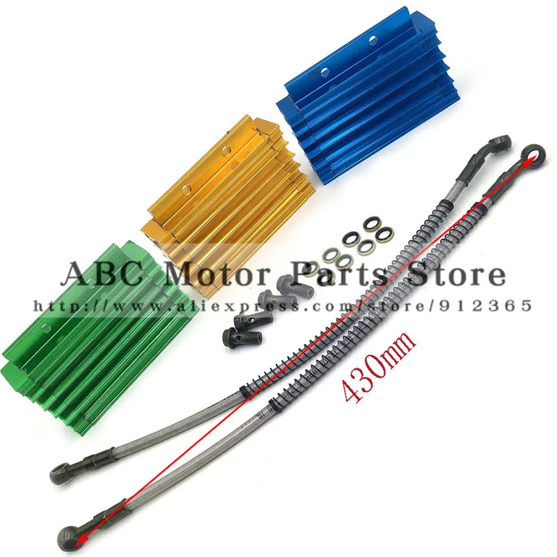 ALLOY OIL COOLER KIT LIFAN 110 125CC PIT BIKE 140 150CC DIRT BIKE FOR CRF