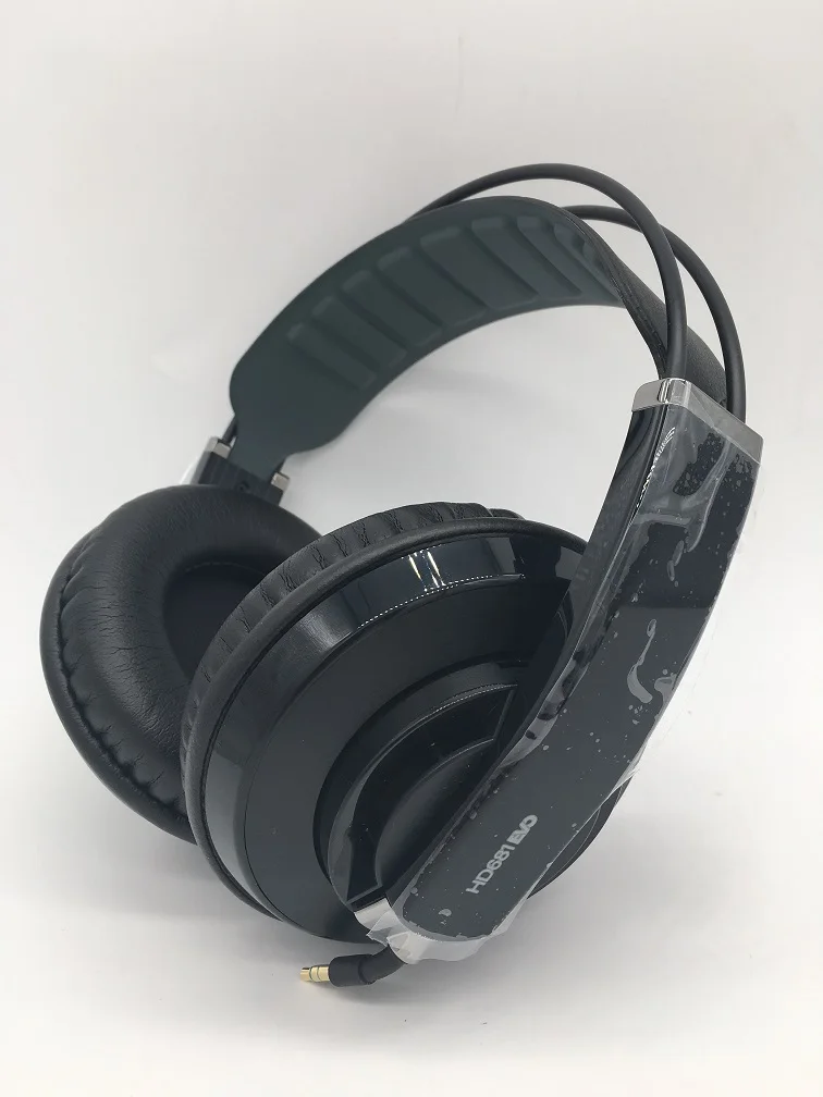 Superlux HD681 EVO Профессиональный Мониторинг наушники обновленная версия съемный аудио кабель наушники стерео HiFi DI гарнитура - Цвет: black no package