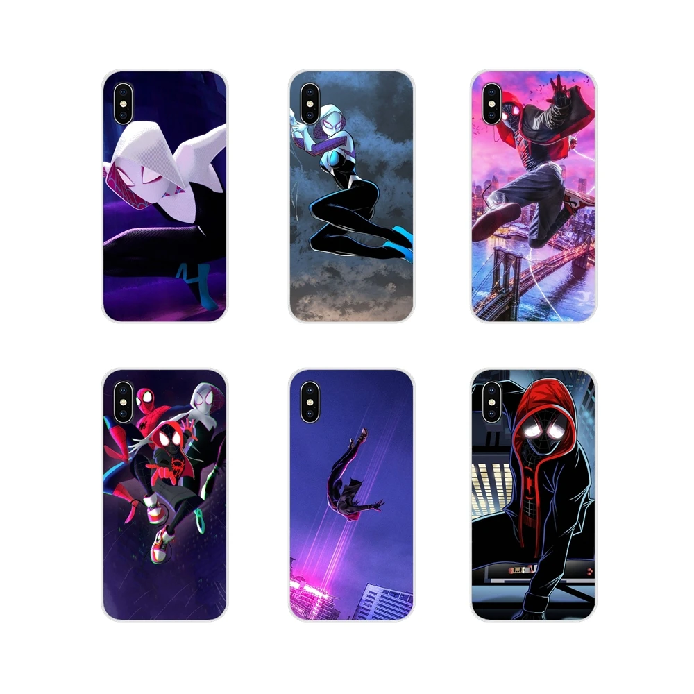 

For Samsung Galaxy A3 A5 A7 J1 J2 J3 J5 J7 2015 2016 2017 Accessories Phone Cases Covers Spiderman Into The Spider Verse