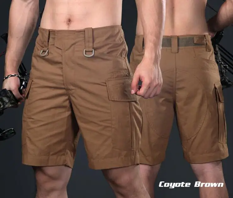 Warchief Multicam черные тропические военные тактические шорты камуфляжные брюки карго мужские Coyote коричневый волк серый(STG051132 - Цвет: coyote brown