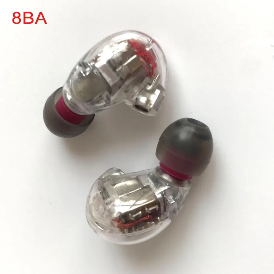 

Tiandirenhe TD8 8BA Balanced Armature Drivers Earphone Runing Sport Headset MMCX Cable for Shure SE215 SE535 SE846 Headphone