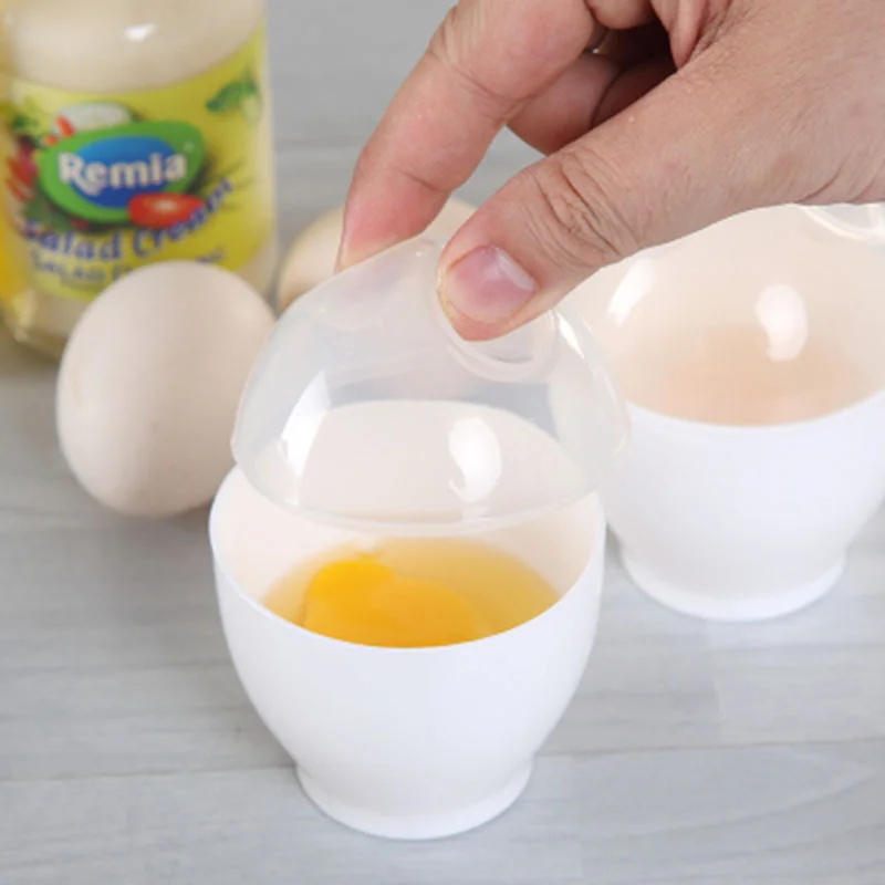 

1pc Portable Egg Cooking Cup Fitness-oriented Mini Microwave Steamed Egg Boiler Cooking Widgets Kitchen Gadgets for Breakfast
