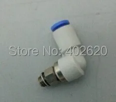 

free shipping SMC Type Pneumatic KSL04-M5 4mm OD(outer diameter) Tube M5 X 0.8 screw thread ELBOW Rotary one-touch fitting