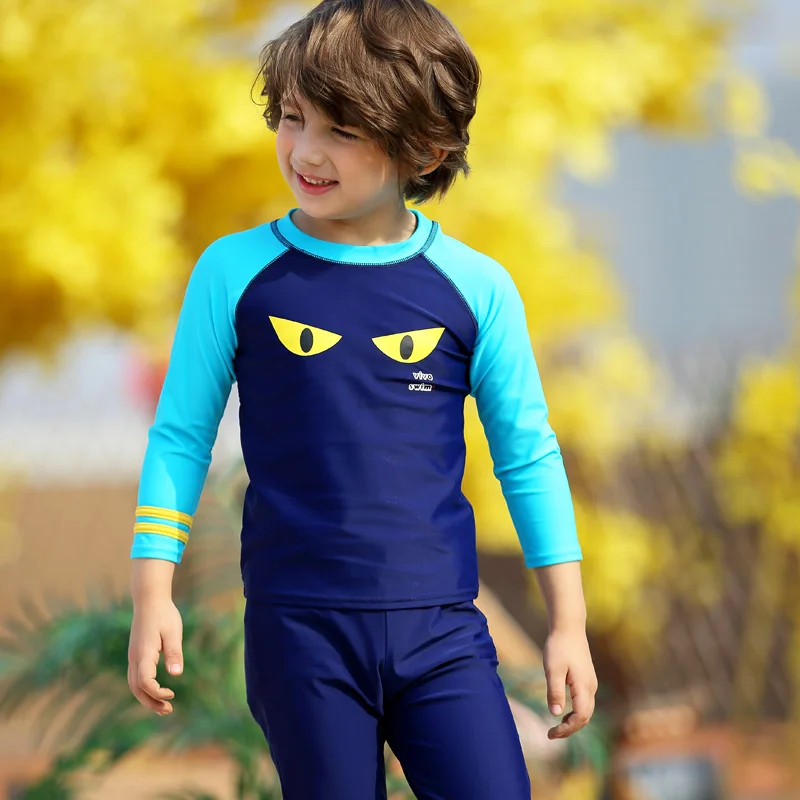 kids long sleeve swim suits