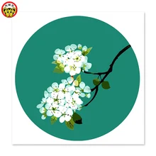 Картина по номерам художественная краска по номерам белые цветы нарисованные на холсте цифровая краска ing известные краски ing абстрактная краска ing