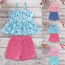 Telotuny/купальный костюм для девочек, комплект из двух предметов с рисунком для маленьких девочек, купальный костюм, комплект одежды, мода, пляжная одежда для девочек,#40