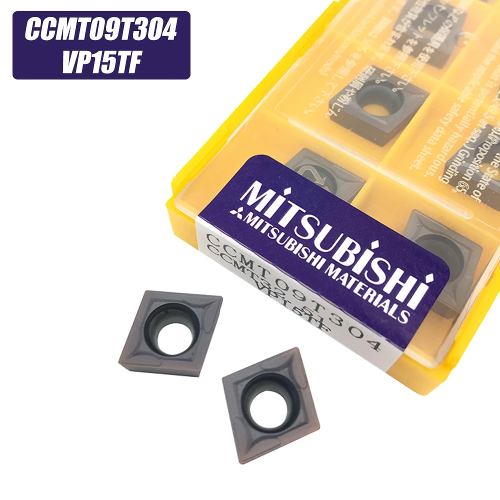

20pcs CCMT09T304 VP15TF Internal Turning Tool CCMT 09T304 Carbide Insert Lathe Cutter Tool Inserts Cutting Tools