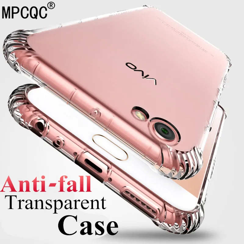 

case Anti-knock Transparent For ViVO Xplay6 TPU Silicone Case Protect Rubber luxury For VIVO Y95 y91 y85 y83 y55 y65 y69 cover