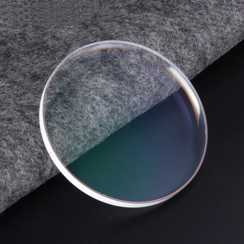 1.61 Anti-Blue Ray Aspheric Photochromic Gray Lens Optical Lenses Prescription Vision Correction Computer Reading Lens