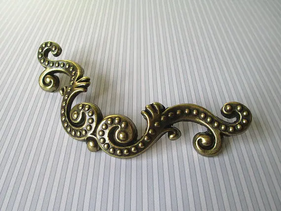 

3" 76 mm Dresser Pulls / Drawer Pulls Handles Knobs Octopus Antique Bronze / Kitchen Cabinet Door Handles Pull / Furniture