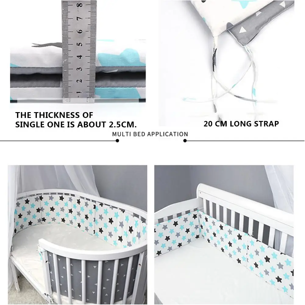 1 шт. для младенцев, безопасная кровать забор моющийся ограждение детский манеж бортики для кроватки уход за ребенком барьер протектор для кровати