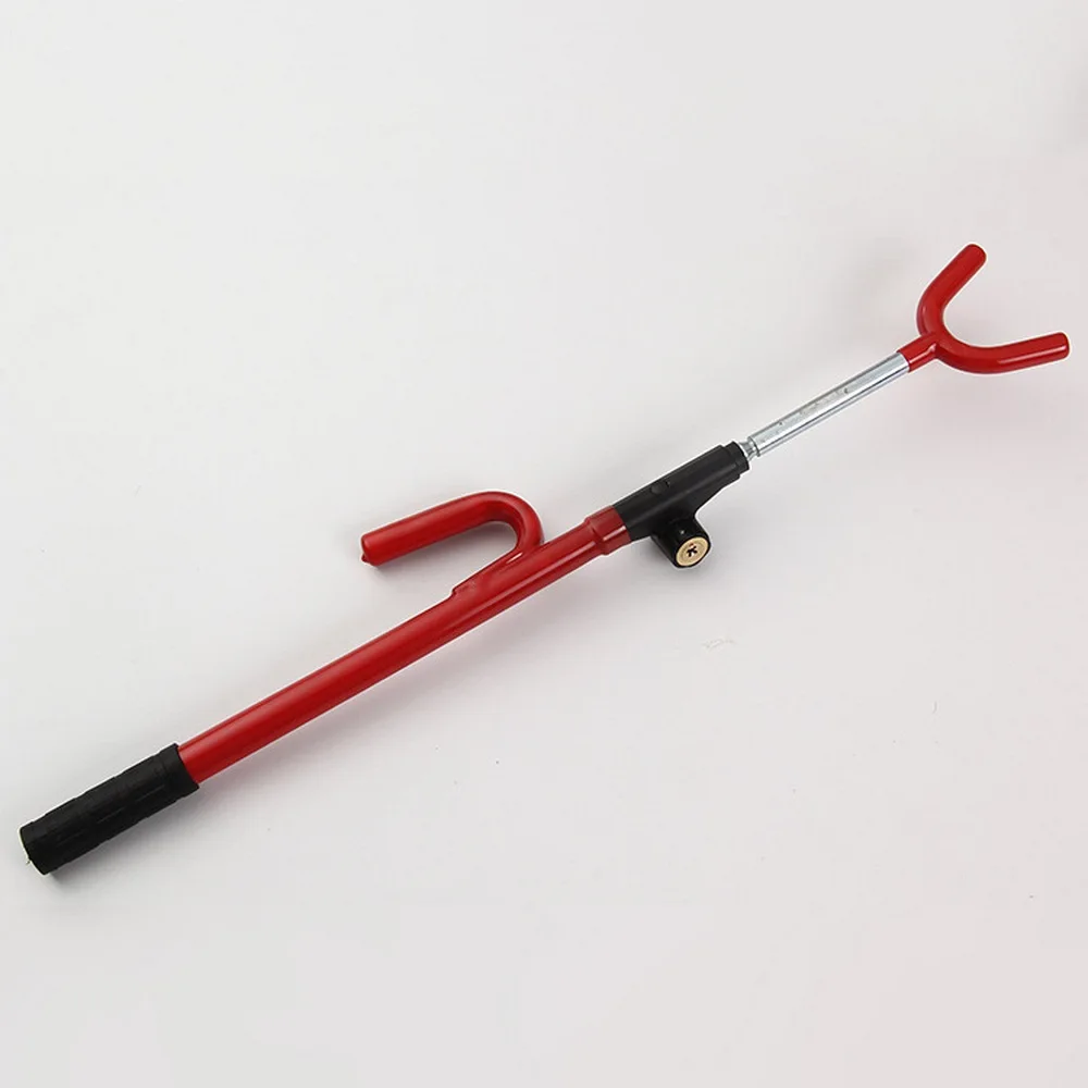 

Retractable Adjustment Steering Wheel Lock Throttle Clutch Lock Universal Anti-theft Safety Car Steering Wheel Lock With 2 Keys