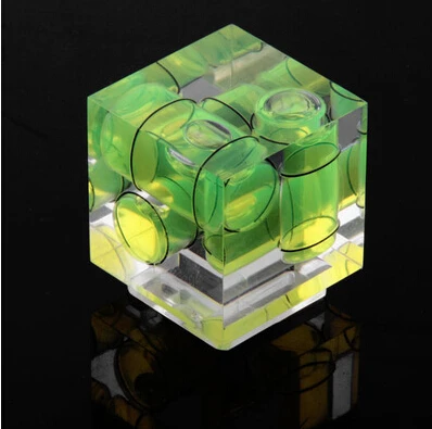 Camera Accessories Triple 3 Axis Bubble Spirit Level Hot Shoe Adapter Dslr Slr Cameras Photo Studio Accessories camera hot shoe adapter camera spirit level