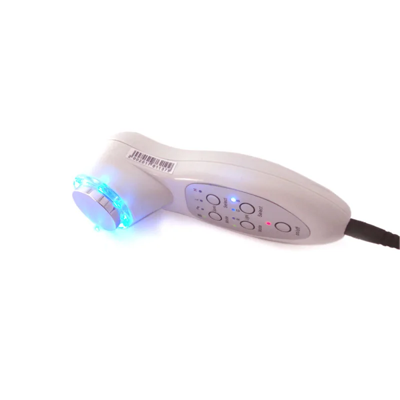 

7 led photon lights ultrasonic face massage rejuvenation machine 1 mhz sonic skin lifting wrinkle remover ultrasound massager