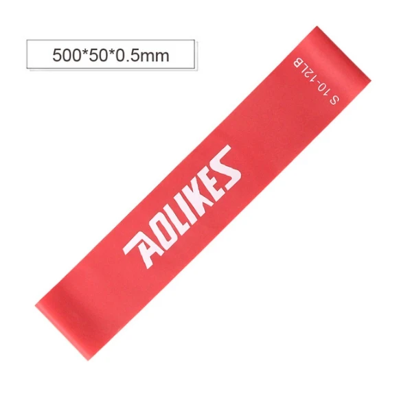 AOLIKES 1PCS Resistance Bands Rubber Band Workout Fitness Gym Equipment rubber loops Latex Yoga Strength Training Athletic | Спорт и