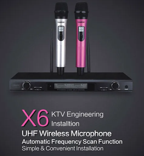 Takstar X6 UHF Беспроводная микрофонная система для профессиональной караоке инженерной установки/на сцене производительности и т. Д