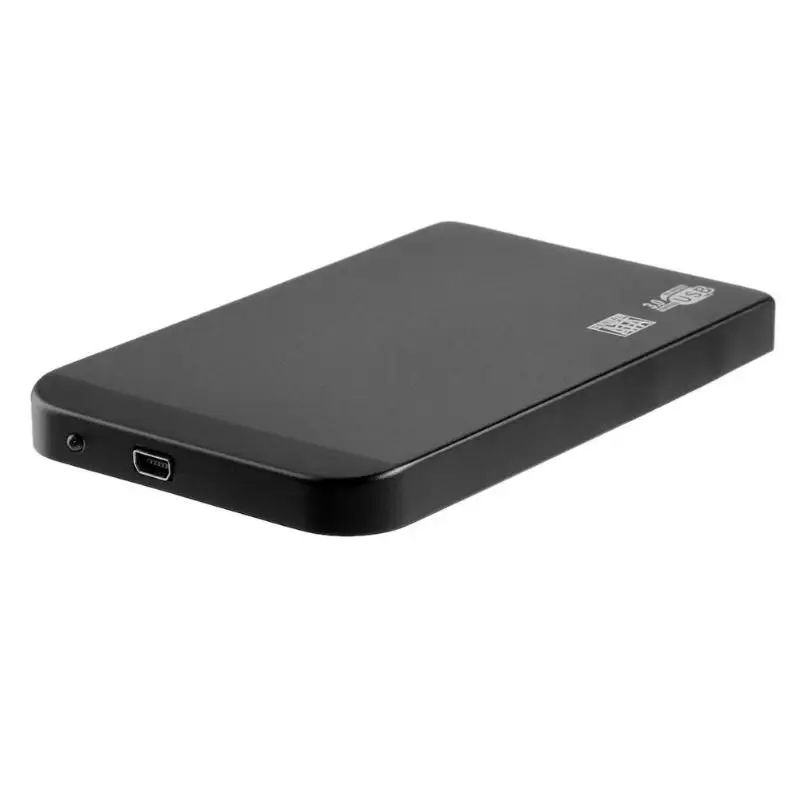 VKTECH 2," дюймовый SATA USB3.0 жесткий диск Внешний корпус HDD диск чехол для ноутбука жесткий диск чехол Dropsor ноутбук Рабочий стол - Цвет: Черный