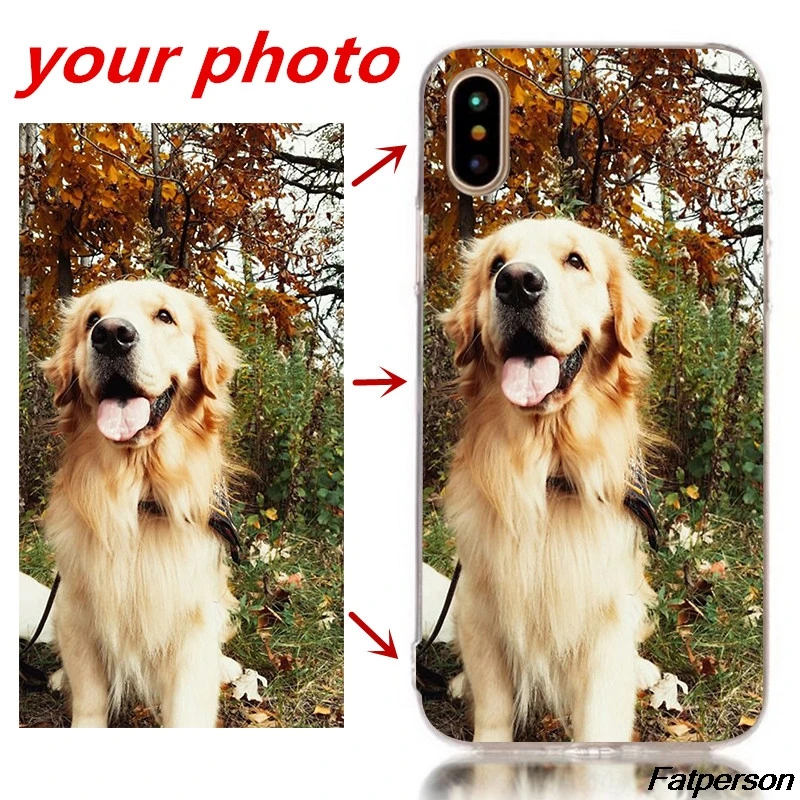 

pets Custom Design soft Transparent Cover DIY Customized Print Phone Case for iPhone 11 11Pro Max X XS XR MAX 6 6s 7 8 Plus