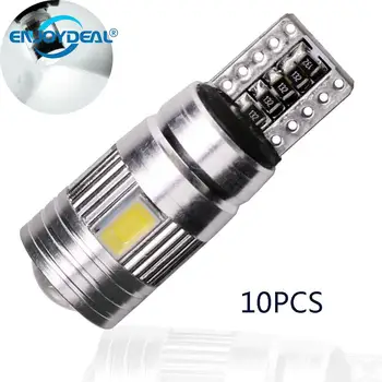 

50pcs Auto Motorcycle LED Lamp 5650SMD 6LED SIGNAL Bulb LED Auto Motorcycle LED Lamp Interior Wedge Interior Light X5