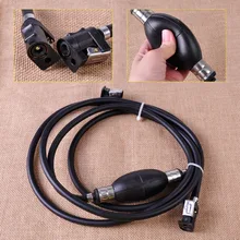 CITALL 6Y1-24306-55 Fuel Line Hose Primer Bulb Kit Outboard And Tank Connector for Yamaha Mariner Johnson Mercury Outboard Motor