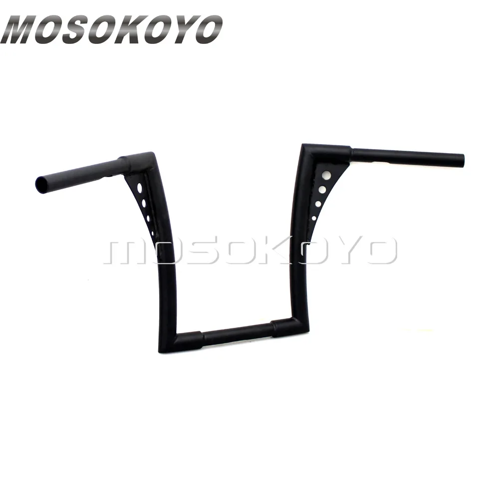 Мотоцикл черный APE вешалка руль 1" Rise Drag Fat Bar 30,5" широкий для Harley Softail FLST FXST Sportster XL Touring