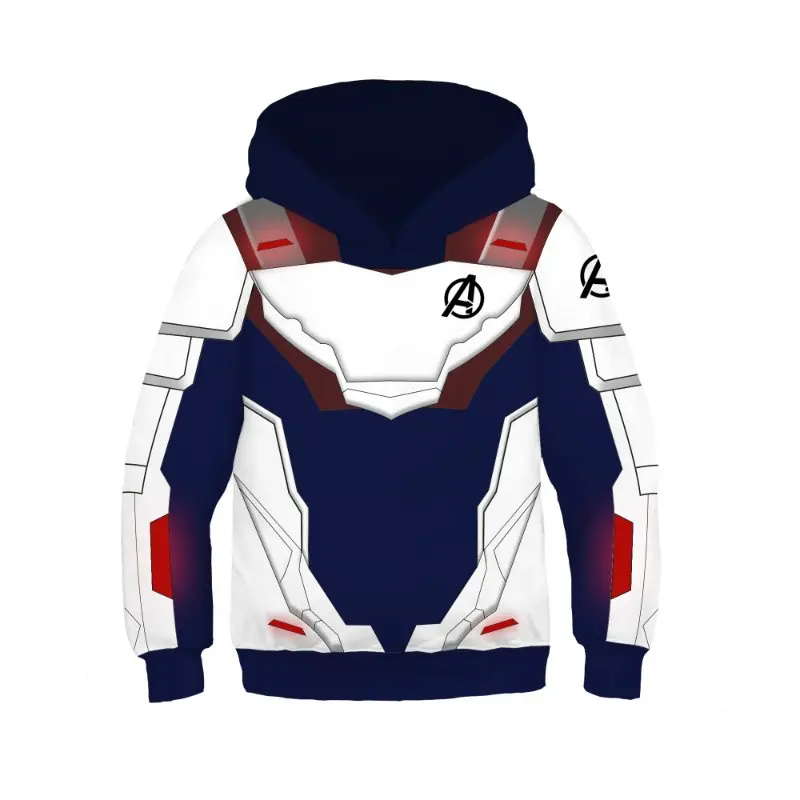 Avengers Endgame Family Matching Outfits Mother & Kids Cosplay Avengers Endgame Costumes Pullover Sweatshirt Father Child Jacket