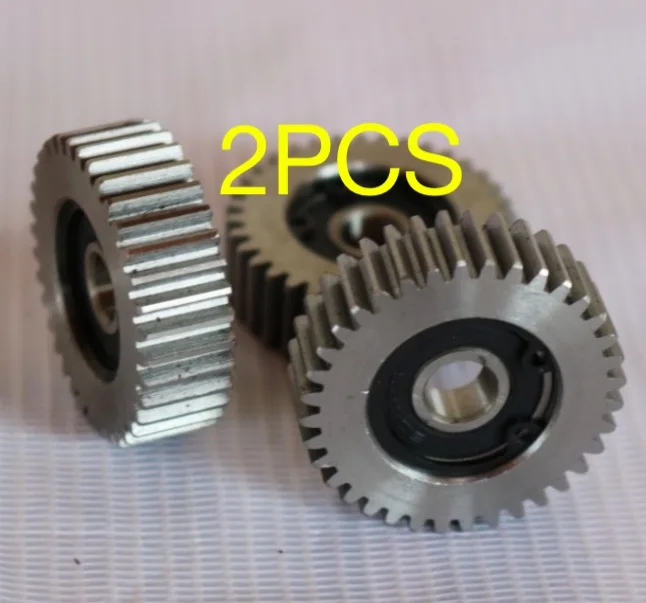 

2PCS/LOT Diameter:38mm 36Teeths- Thickness:12mm Electric Vehicle Steel Gear 608 Bearing Gear