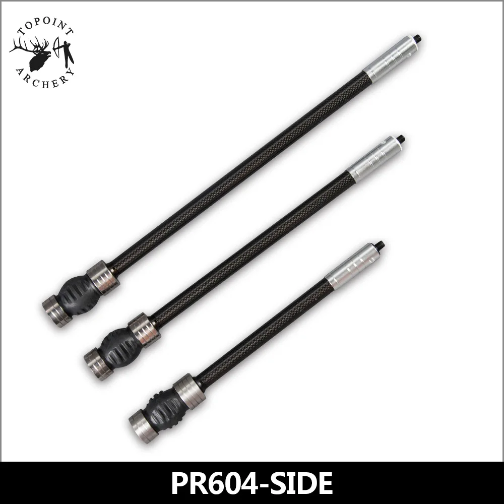 Topoint Archery PR604 Side-Bar 10/12/15In Compound bow Recurve Bow 3k Pure Carbon Fiber Rod Stabilizer For Bow Shooting Balance Topoint Archery PR604 Side-Bar 10/12/15In Compound bow Recurve Bow 3k Pure Carbon Fiber Rod Stabilizer For Bow Shooting Balance