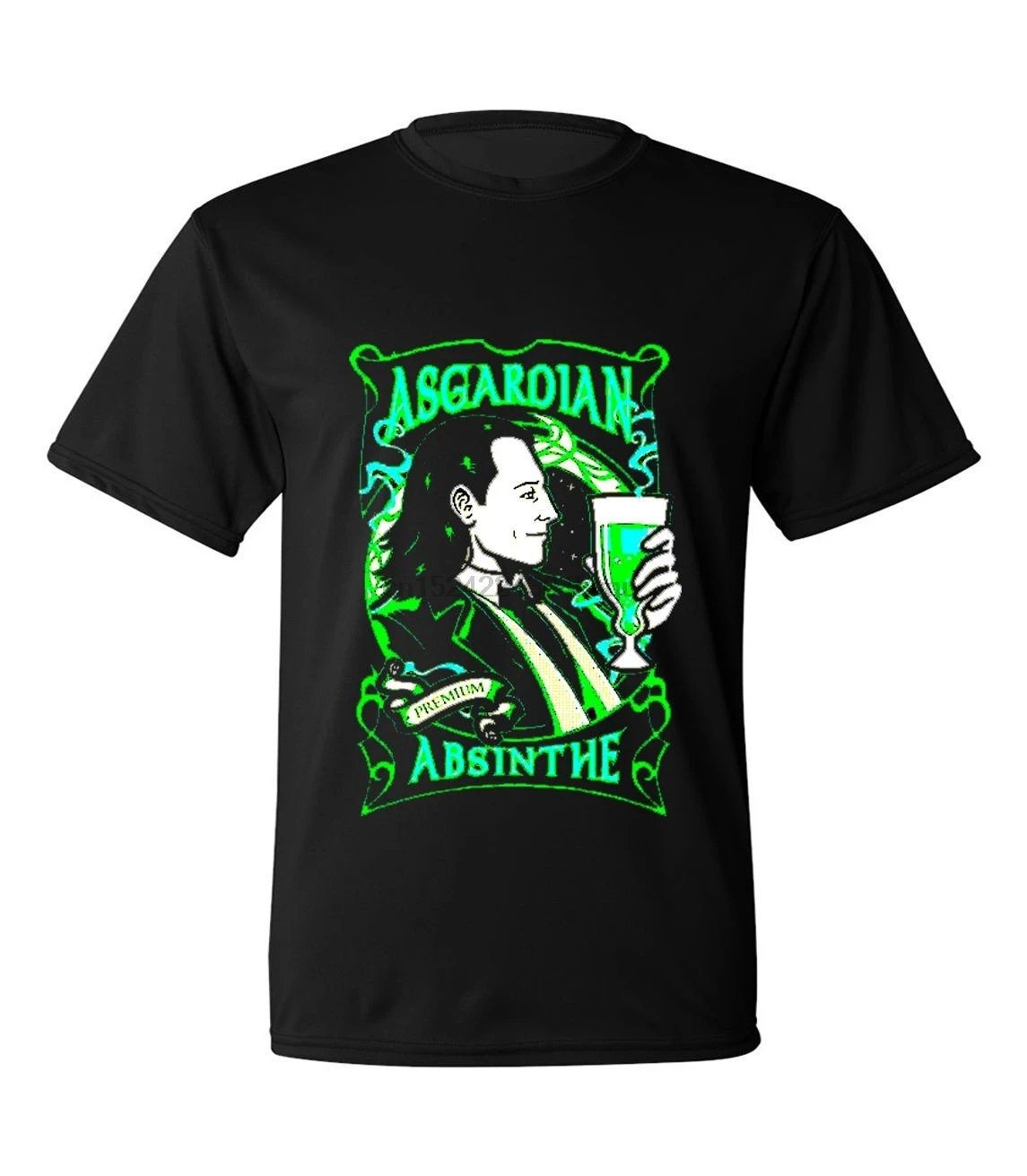 

New Tees Loki Tom Hiddleston Asgardian Absinthe Tee Thor Movie T Shirt Classic Clothing women tshirt