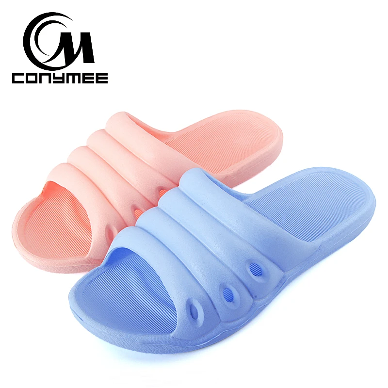 

CONYMEE Shoes Woman Summer Sandals Fashion Zapatos Mujer Couple Indoor Home Slippers Bath Sandalias Men Women Summer Flip Flops
