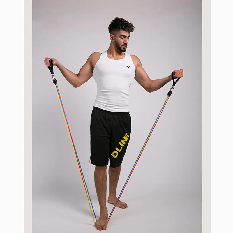 Workout pull rope elastic rope resistance bands exercise