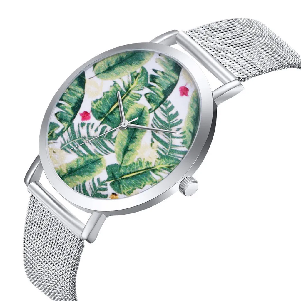 Женские брендовые новые кварцевые часы женские из нержавеющей стали с сетчатым ремешком корейские наручные часы модные женские часы