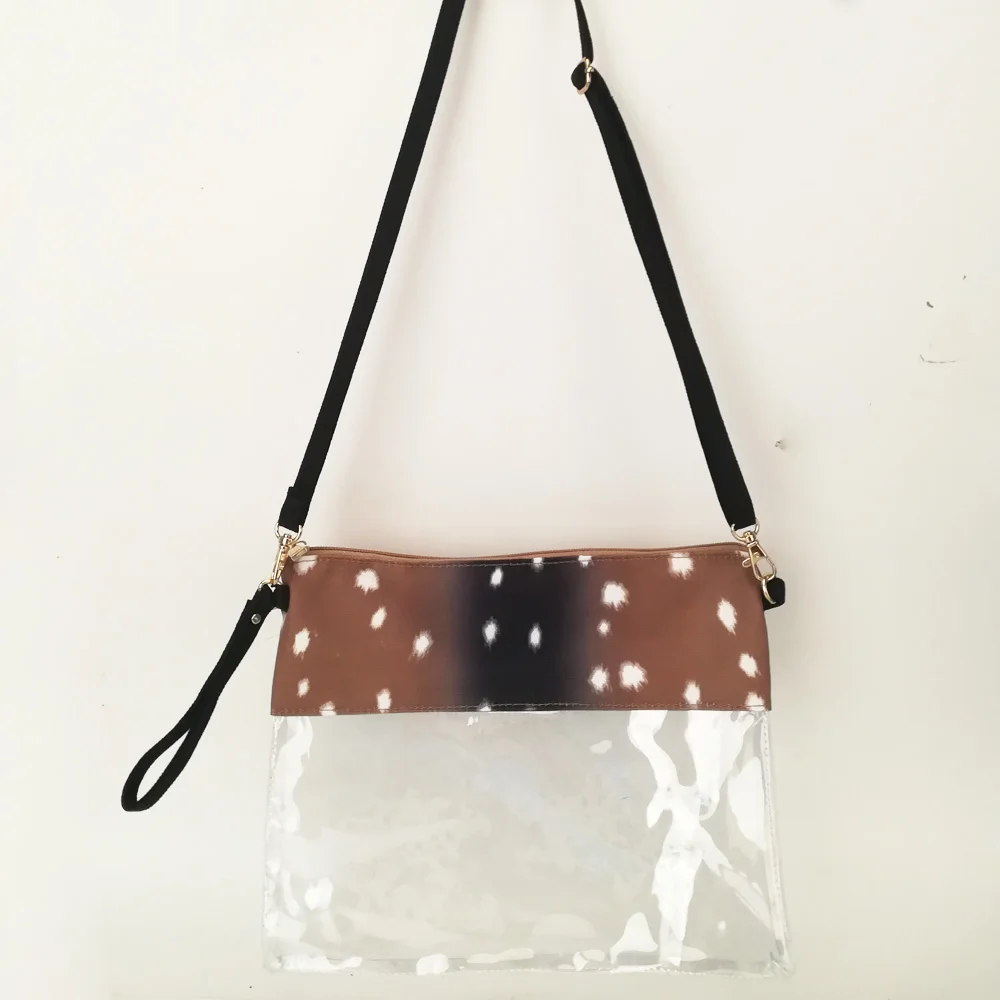 clear crossbody stadium bag wholesale